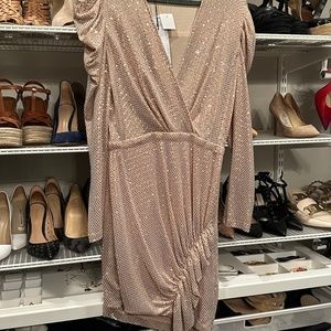 IRO rose gold dress 38